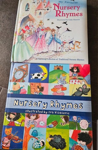 Nursery rhymes board - board, books