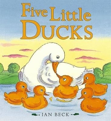 Five little ducks sing - five,