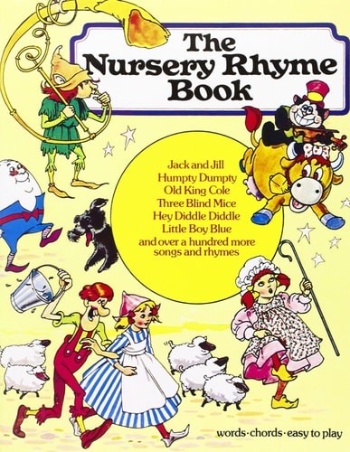 The nursery rhyme book - book, (50
